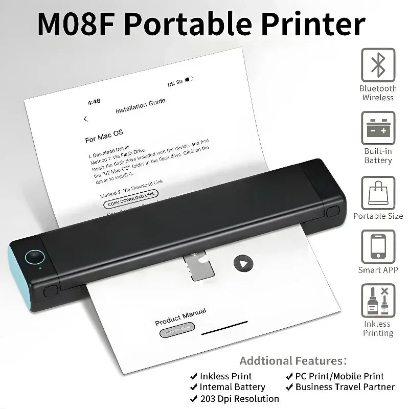 Techome | Portable Inkless Printer