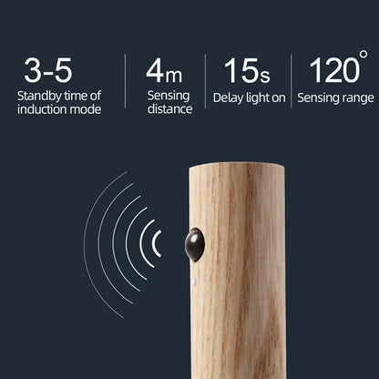 Techome | Wooden Torch Night Light