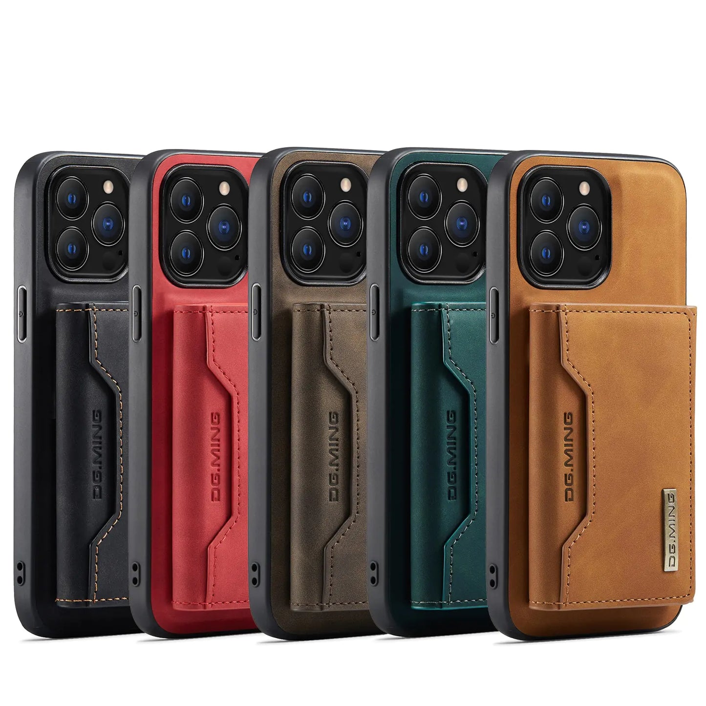 Techome | Wallet Leather Case for iPhone